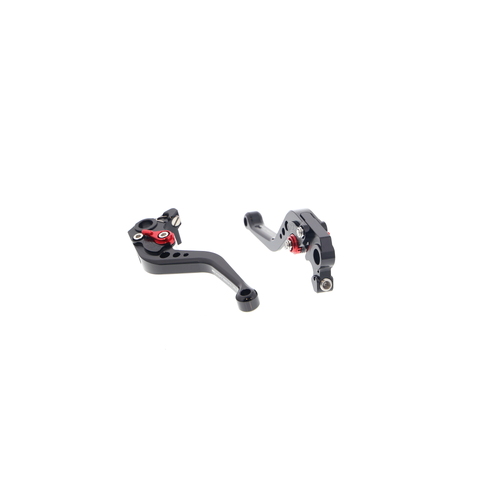 Evotech Performance Short Clutch and Brake Lever Set To Suit Ducati Scrambler 1100 Tribute Pro (2022 - Onwards)