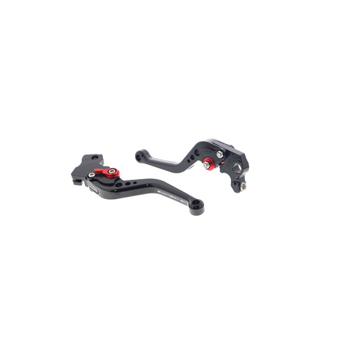 Evotech Performance Short Clutch And Brake Lever Set To Suit Ducati Scrambler Urban Enduro 2015 - 2016