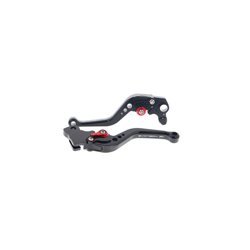 Evotech Performance Short Clutch And Brake Lever Set To Suit Ducati Hypermotard 821 2013 - 2015