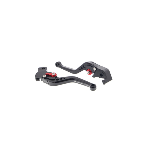 Evotech Performance Short Clutch And Brake Lever Set To Suit Ducati Hypermotard 821 SP 2013 - 2015