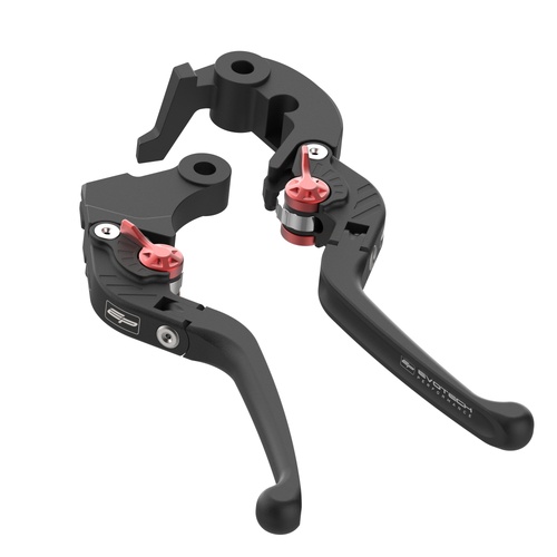 Evotech Evo Folding Clutch and Brake Lever Set - Yamaha Tracer 9 GT (2025+)