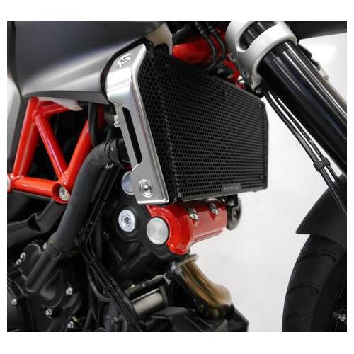 Evotech Performance Radiator Guard Protector To Suit Aprilia Shiver 900 (2018 - Onwards)