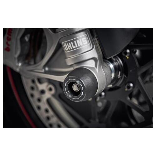 Evotech Performance Front Fork Spindle Bobbins To Suit Ducati Panigale V4 Speciale 2018 - 2020