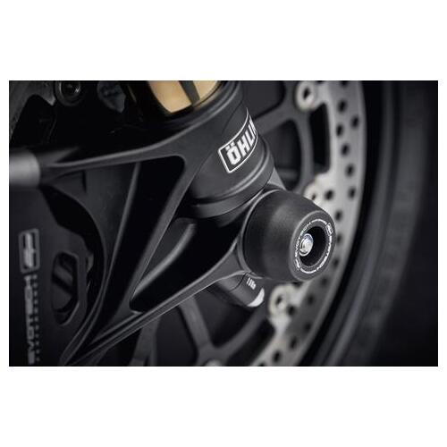 Evotech Performance Front Fork Spindle Bobbins To Suit Ducati Diavel 1260 S (2019 - Onwards)