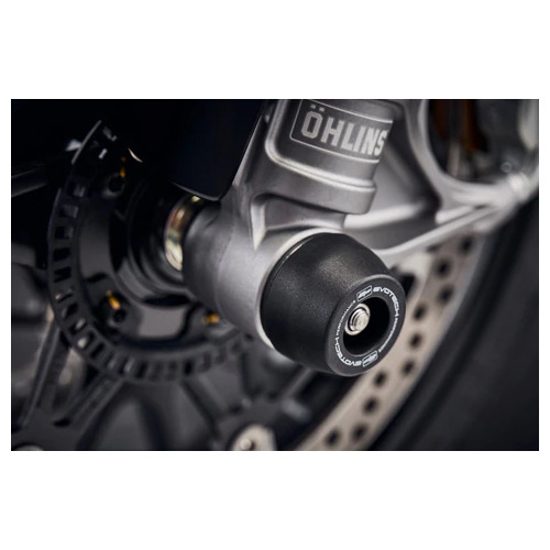 Evotech Performance Front Fork Spindle Bobbins To Suit Ducati Streetfighter V4 SP (2022 - Onwards)