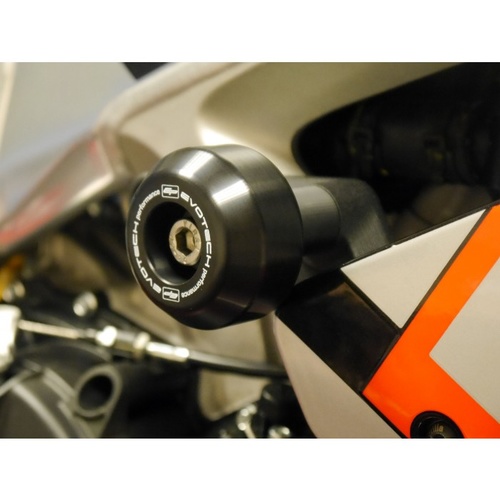 Evotech Performance Crash Bobbins To Suit Aprilia RSV4 RF 2015 - 2020
