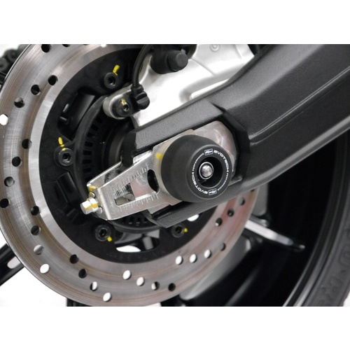 Evotech Performance Rear Spindle Bobbins To Suit Ducati Scrambler Urban Enduro 2015 - 2016