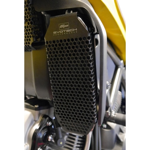 Evotech Performance Oil Cooler Guard To Suit Ducati Scrambler Flat Track Pro 2016
