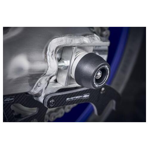 Evotech Performance Rear Spindle Bobbins To Suit Yamaha YZF-R1 2020 - Onwards