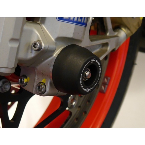 Evotech Performance Front Fork Spindle Bobbins To Suit Aprilia RSV4 RR 2015 - 2020