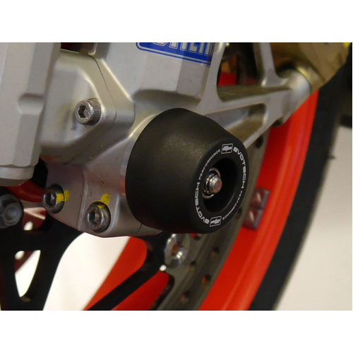 Evotech Front Spindle Bobbins - Aprilia Tuono 457 (2025+)