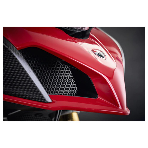 Evotech Performance Radiator And Oil Cooler Guard Set To Suit Ducati Multistrada V2 S (2022 - Onwards)