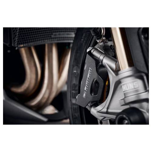 Evotech Performance Front Calliper Guards (Pair) To Suit Triumph Speed Triple 1200 RS (2021 - Onwards)