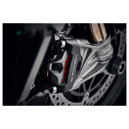 Evotech Performance Front Calliper Guards (Pair) To Suit Triumph Speed Triple 1200 RR (2022 - Onwards)