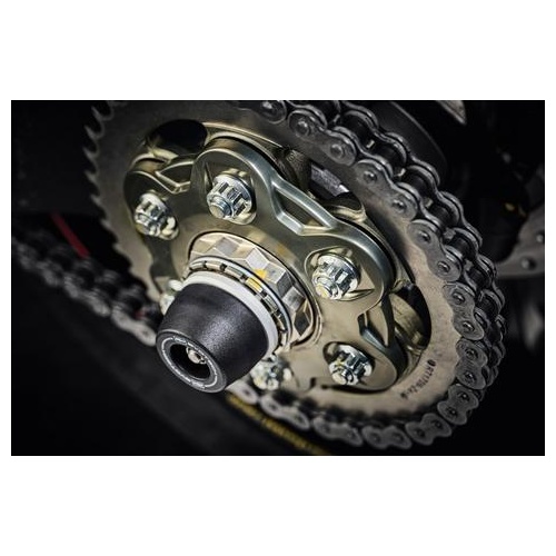 Evotech Performance Rear Spindle Bobbins To Suit Ducati Multistrada 1260 D Air 2018 - 2020