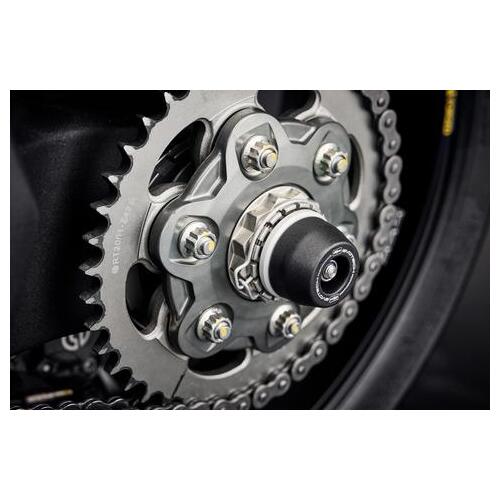 Evotech Performance Rear Spindle Bobbins To Suit Ducati Streetfighter V4 S 2020 - Onwards