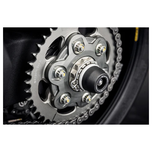 Evotech Performance Rear Spindle Bobbins To Suit Ducati Streetfighter V4 Lamborghini (2023 - Onwards)