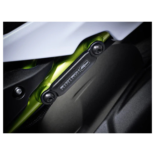 Evotech Performance Footrest Blanking Plates To Suit Kawasaki Z650 Urban (2022 - Onwards)
