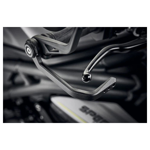 Evotech Performance Brake And Clutch Lever Protector Kit (Bar End Mirror Version) To Suit Triumph Speed Triple 1200 RS (2021 - Onwards)