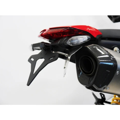 Evotech Performance Tail Tidy (Termignoni Single Race Exhaust Compatible) To Suit Ducati Hypermotard 950 SP 2019 - Onwards