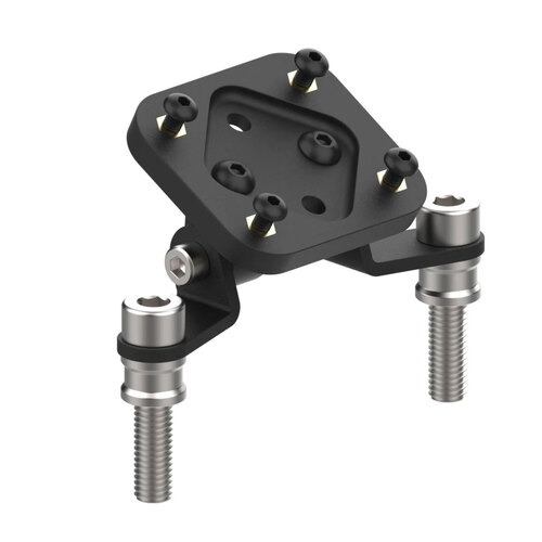 Evotech Performance Garmin Compatible Handlebar Clamp Sat Nav Mount To Suit BMW F 750 GS (2019 - Onwards)