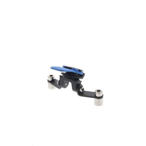 Evotech Performance Quad Lock Compatible Handlebar Clamp Sat Nav Mount To Suit Ducati DesertX (2022 - Onwards)