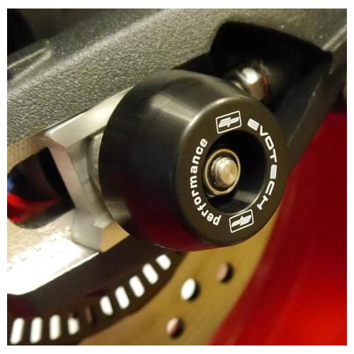 Evotech Performance Rear Spindle Bobbins To Suit Triumph Tiger 850 Sport (2021 - Onwards)