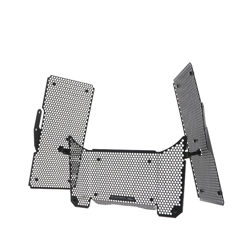 Evotech Performance Radiator Oil Cooler Guard Set To Suit Ducati Multistrada V4 S 2021 - Onwards