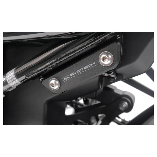 Evotech Performance Footrest Blanking Plate Kit To Suit Kawasaki Z900RS (2021 - Onwards)