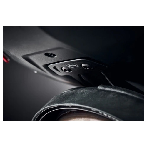 Evotech Performance Pillion Peg Removal Plate To Suit Ducati Streetfighter V2 (2022 - Onwards)
