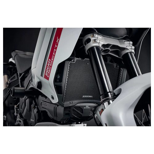 Evotech Performance Radiator Guard To Suit Ducati DesertX Rally (2024 - Onwards)