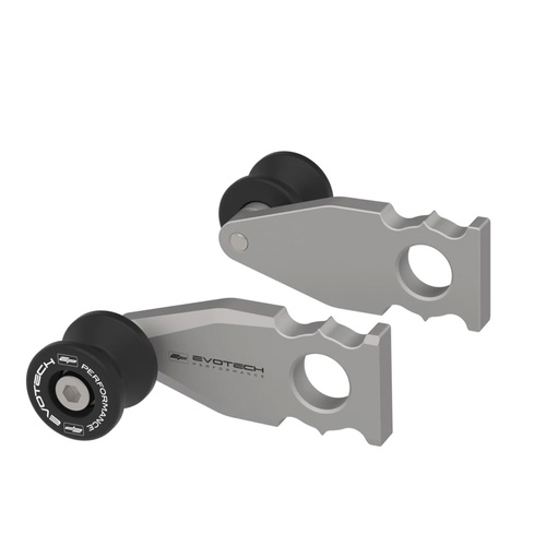 Evotech Performance Paddock Stand Chain Adjuster Blocks To Suit Honda CB1000 Hornet (2025 - Onwards)