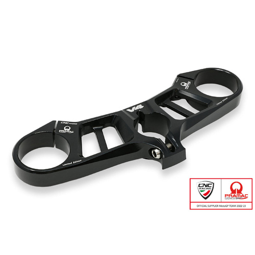 CNC Racing Triple clamps Ducati Panigale V4 - Top Yoke Pramac Racing Lim. Ed.