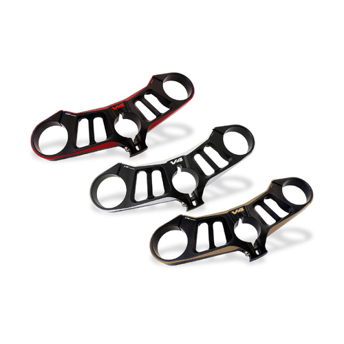 CNC Racing Triple clamps Ducati Panigale V4 - Top yoke - BICOLOR
