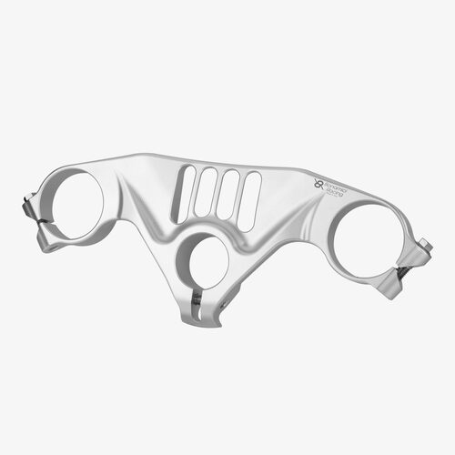 Bonamici Racing Triple Clamp To Suit Ducati Panigale V4 / V4S / V4R (Silver)