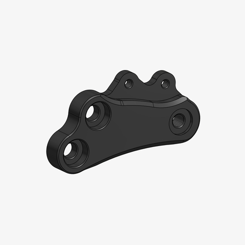 Bonamici Racing Aluminium plate for B001R - H008 - H009 - Y010 - left side