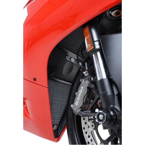 R&G Racing Radiator Guards (2piece) To Suit Ducati Panigale 899 '13-/959 '16-/1199 '12-/1299 '15- and Panigale V2 ’20-