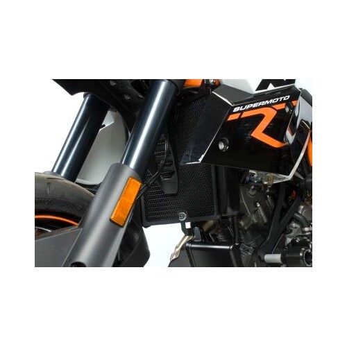 R&G Racing Radiator Guards To Suit KTM 990 SMR ('12- onwards),KTM 990 SM ('08- onwards) and KTM 990SMT ('08- onwards)