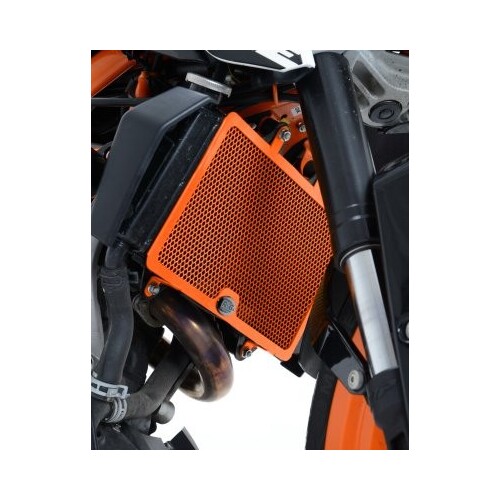 R&G Racing Radiator Guard To Suit KTM 250 Duke '17-, KTM 390 Duke '13-'16 & RC 125 '14- /RC 200 '14- / RC 390 '14-'21