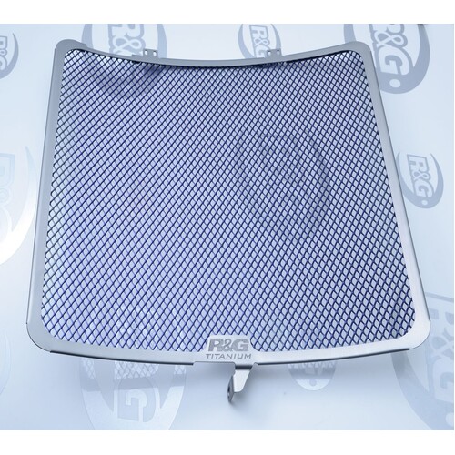 R&G Racing Titanium Radiator Guard To Suit Kawasaki ZX-10R '08-'20