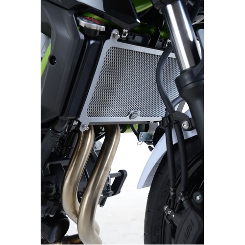 R&G Racing Radiator Guard To Suit Kawasaki Z650 '17-, Ninja 650 '17 & Z650RS '21-