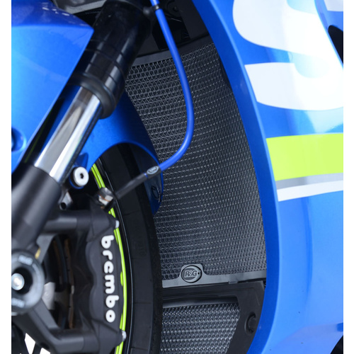 R&G Racing Radiator Guard To Suit Suzuki GSX-R1000 / GSX-R1000R (Black)