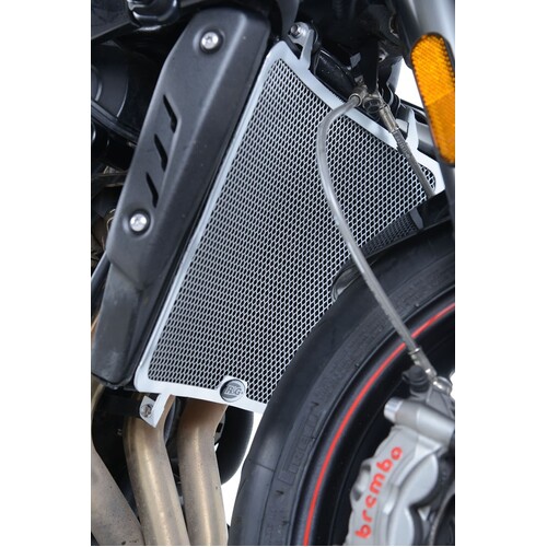 R&G Racing Radiator Guard To Suit Triumph Street Triple R / S / RS 765 '17- 22