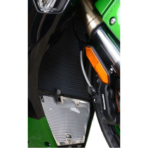 R&G Racing Radiator Guard To Suit Kawasaki Ninja H2 SX '18- & Kawasaki ZH2 '20-