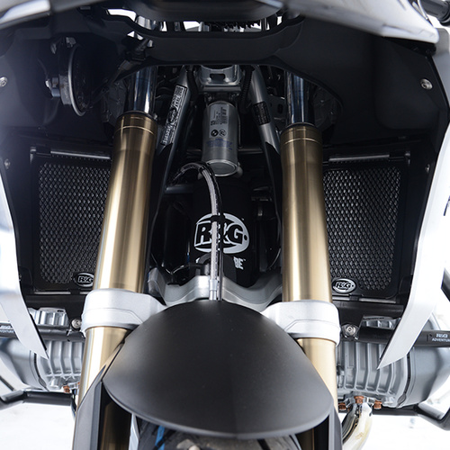 R&G Racing Radiator Guards To Suit BMW R 1250 RT/GS (Black)