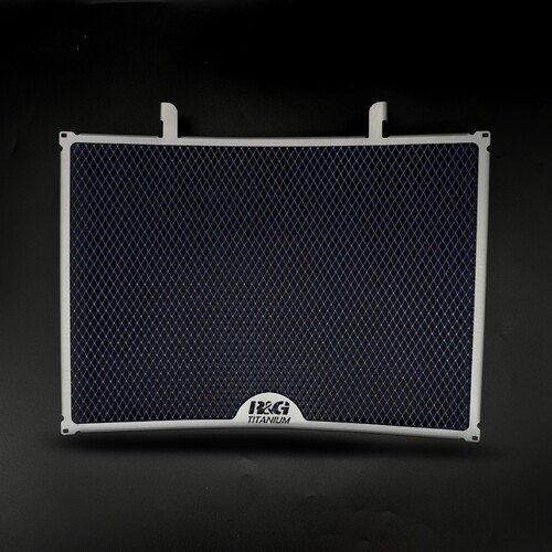 R&G Racing Titanium Radiator Guard To Suit Kawasaki ZX-10RR '21-