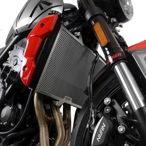 R&G Racing Radiator Guard To Suit Triumph Trident 660 '21- & Triumph Tiger 660 Sport '22-