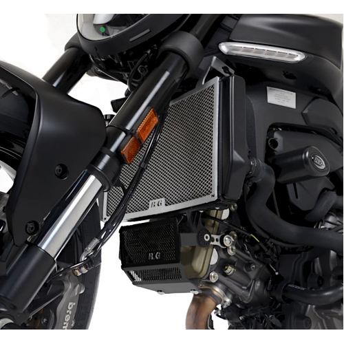 R&G Racing Radiator Guard To Suit Ducati Monster 950 (+) '21- & Monster 937 (+) '21-