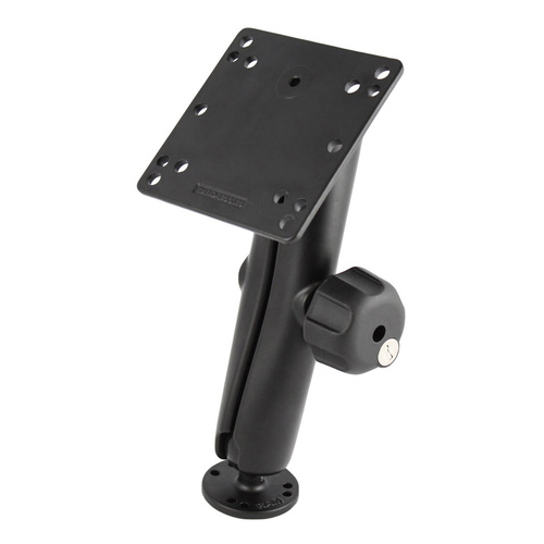 RAM-101LU-D-246 :: RAM Key Lock Mount with 100x100mm VESA Plate - Long