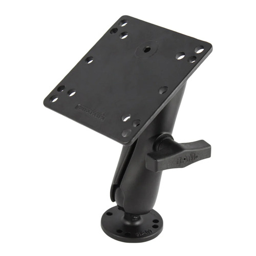 RAM-101U-246 :: RAM Double Ball Mount With 100x100mm VESA Plate - C Size Medium